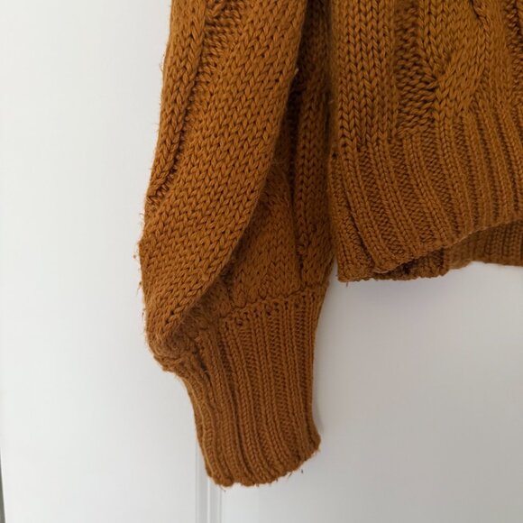 For Love and Lemons Brown Turtleneck - Picture 3 of 8
